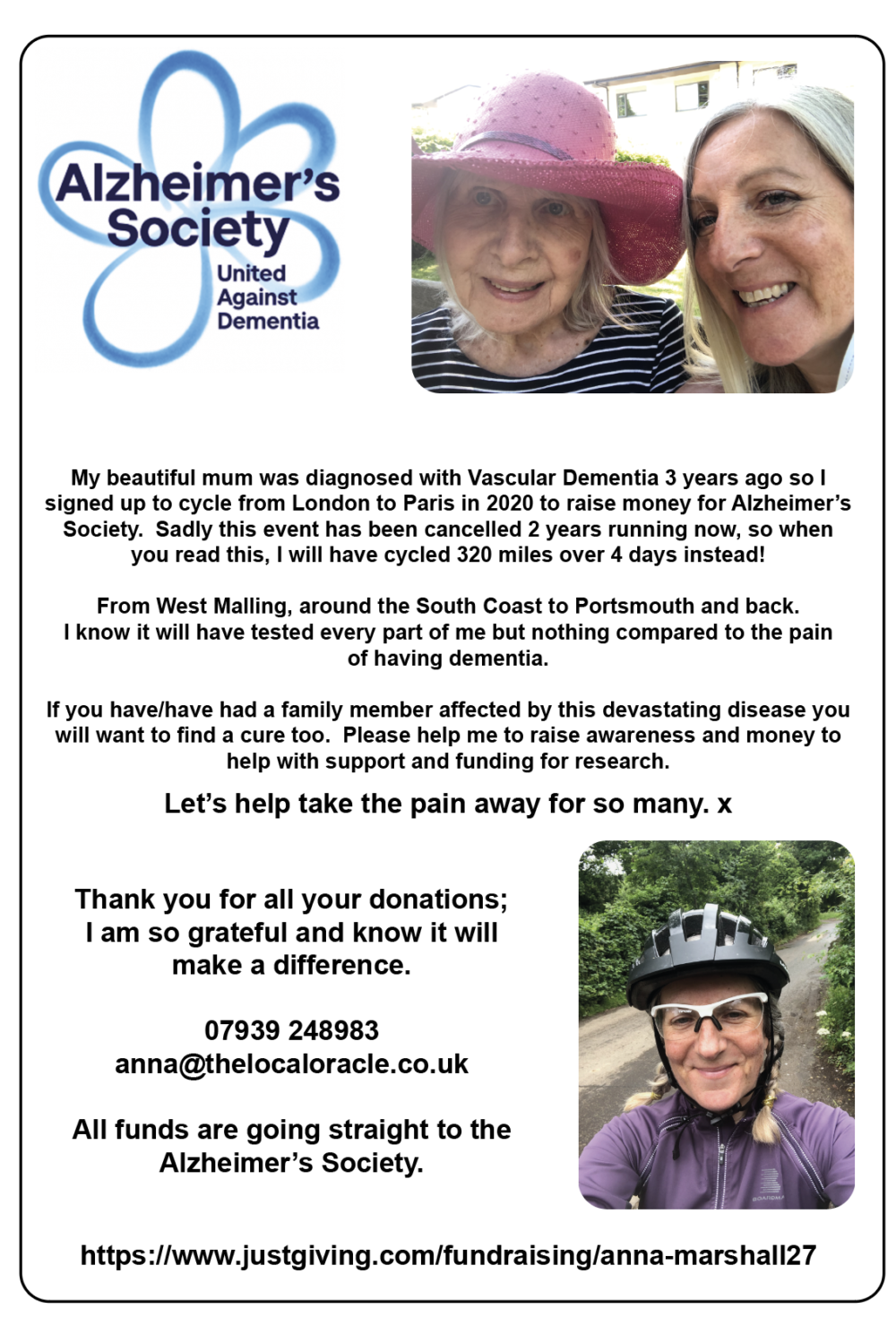 Cycle for Dementia