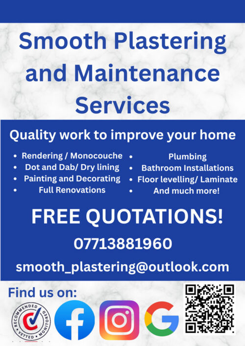 Smooth Plastering and Maintenance Services