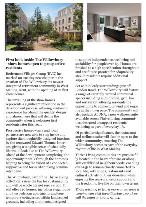Editorial for Willowbury